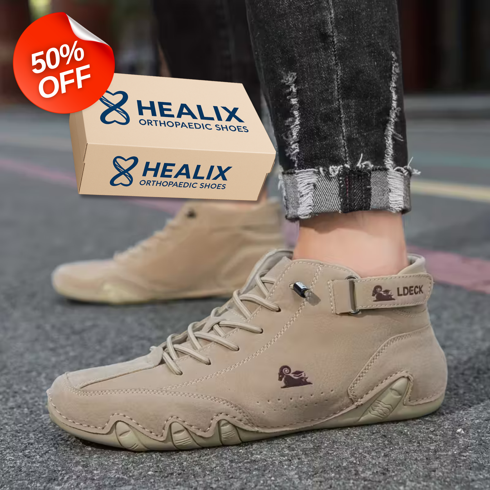 HealStep™ PRO | Ultra-Comfort Wide-Fit Orthopaedic Shoes
