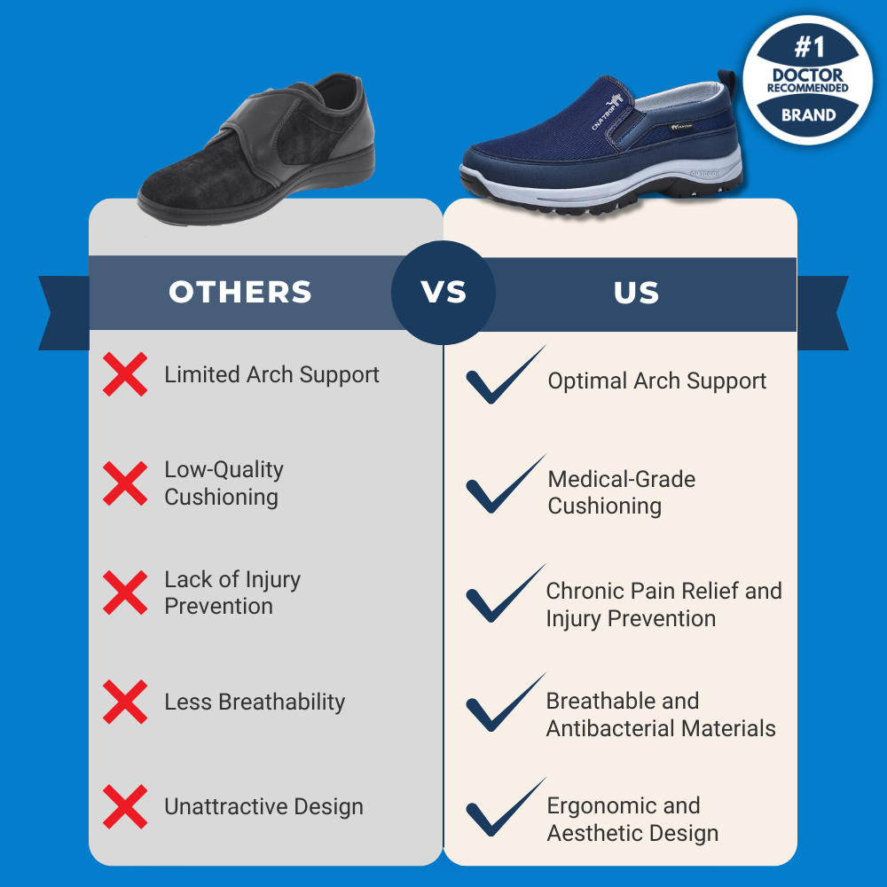 HealStep | Ultra-Comfort Wide-Fit Orthopedic Shoes | Exclusive 10% OFF