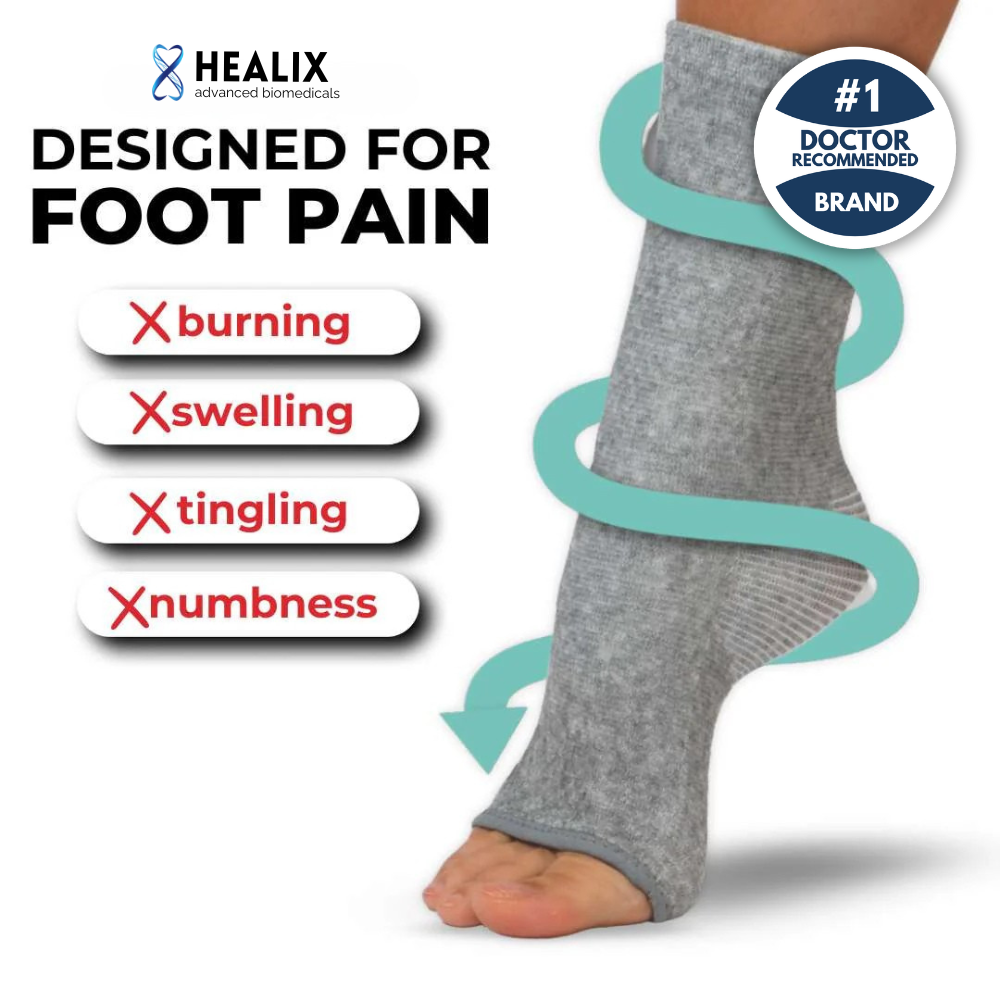 HEALIX | Premium Anti-Fatigue Bamboo Footsleeves