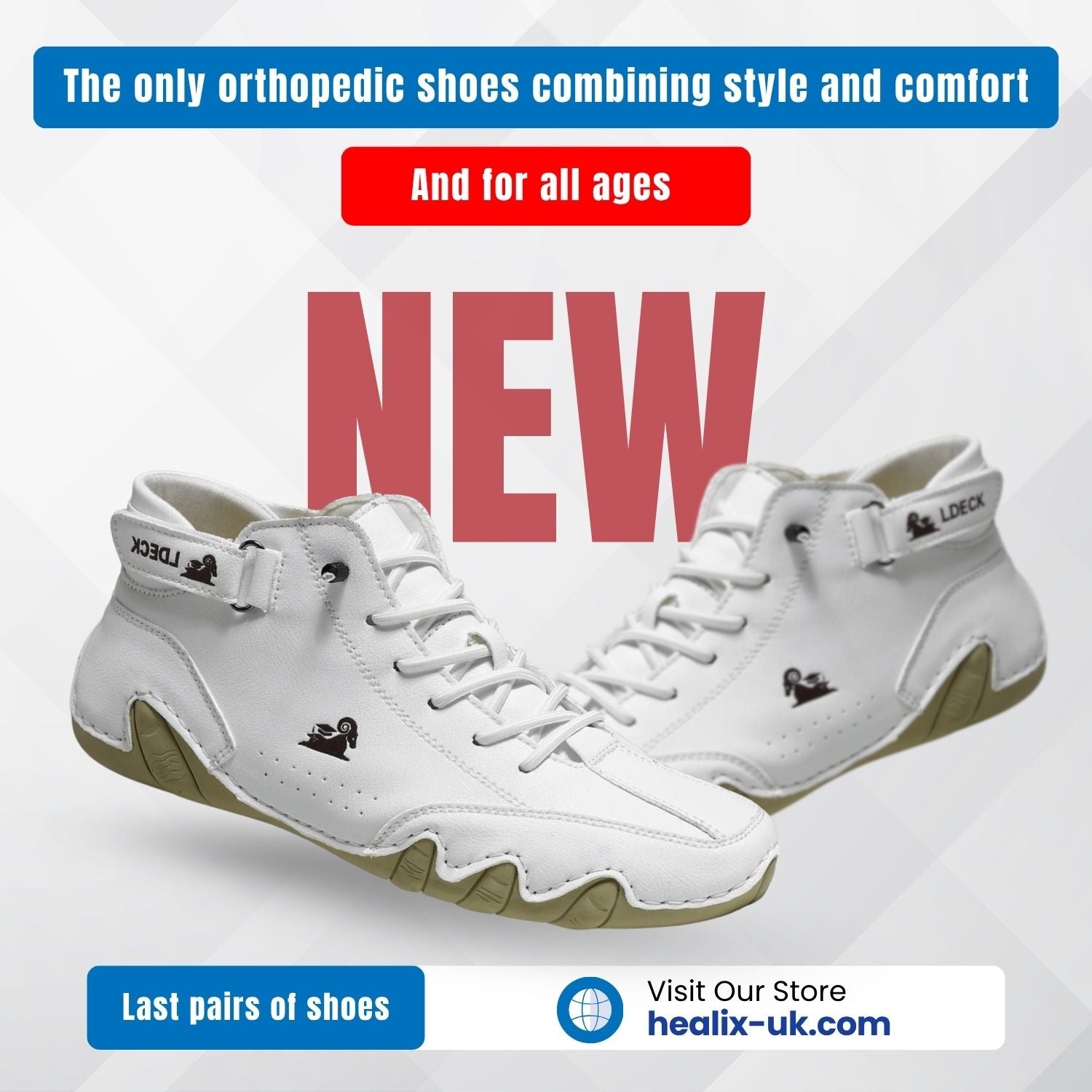 HealStep™ PRO | Ultra-Comfort Wide-Fit Orthopaedic Shoes